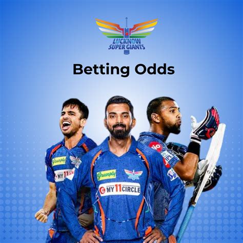 lucknow super giants betting odds|Lucknow Super Giants Top Batsman Betting Odds .